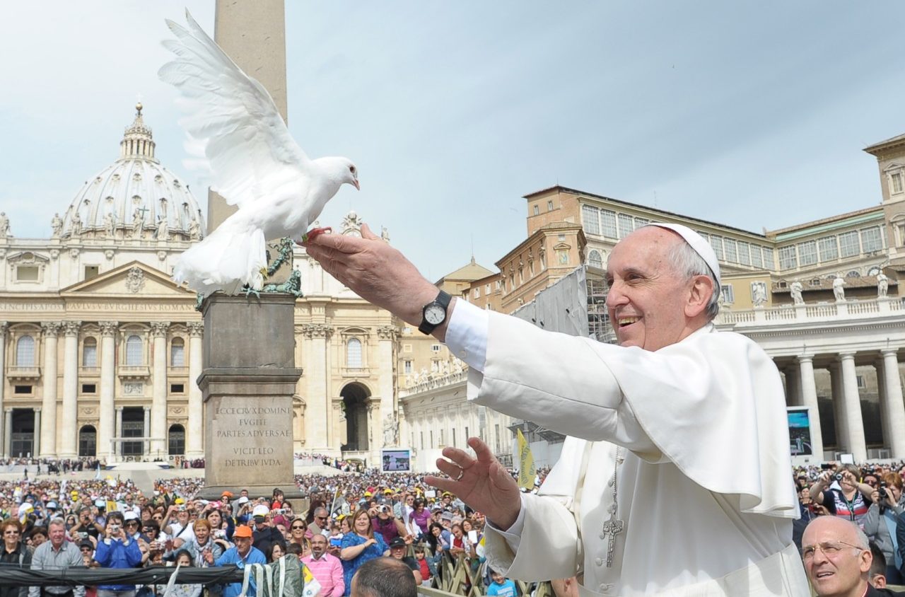 Pope Francis Appeals for Peace R.C. Parish Church of our Saviour