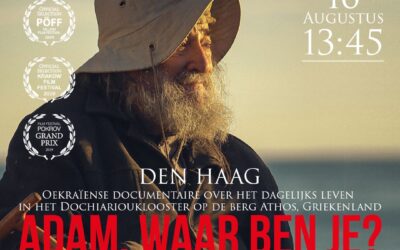 New showing of “Where Are You, Adam?” at Filmhuis Den Haag on Tuesday 16 August at 13.45